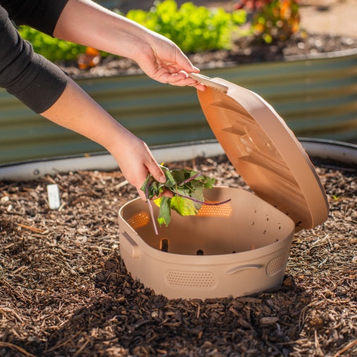 In-Bed Worm Composter