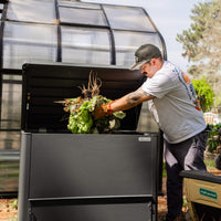 Modern Metal Compost Bin